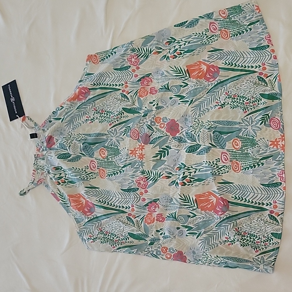 Floral tank top